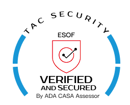 ESOF Shield Verified by TAC Security